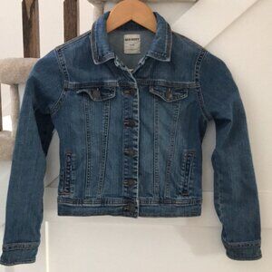 Old Navy Girls Denim Jean Jacket Size Large